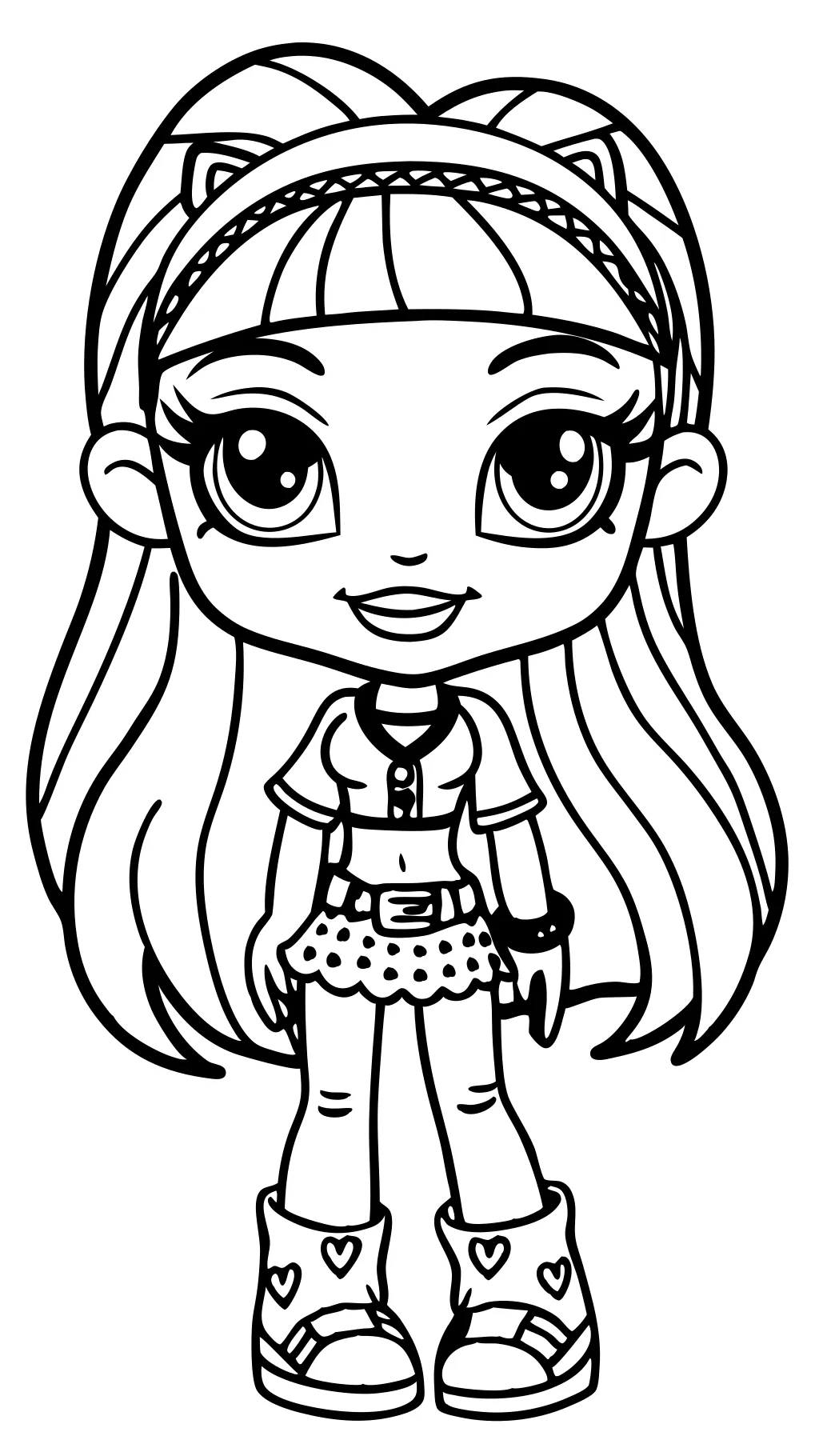 coloring pages bratz